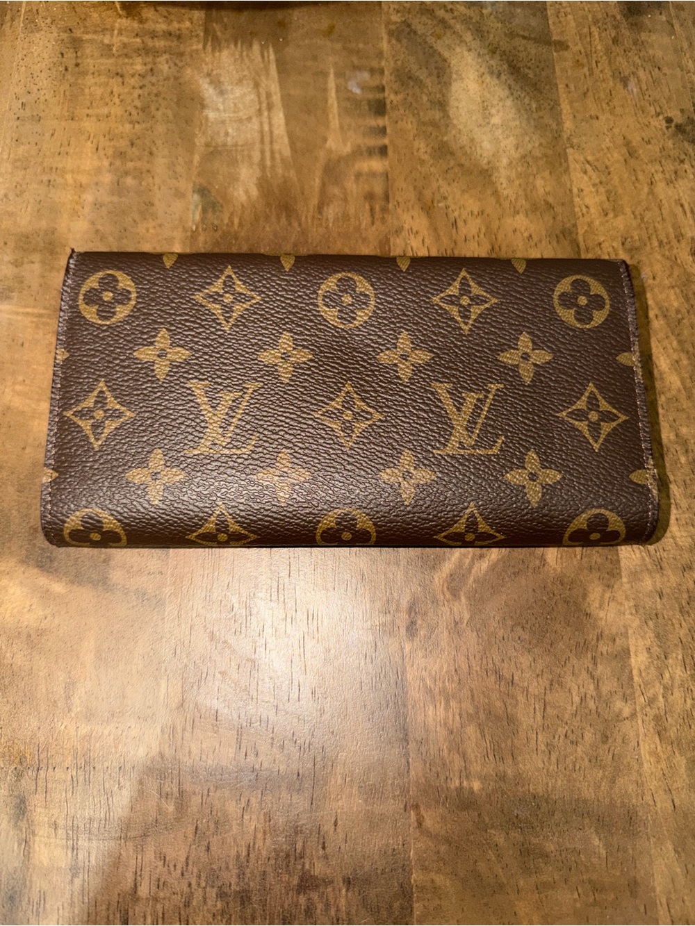 Inspired Monogram Continental Wallet